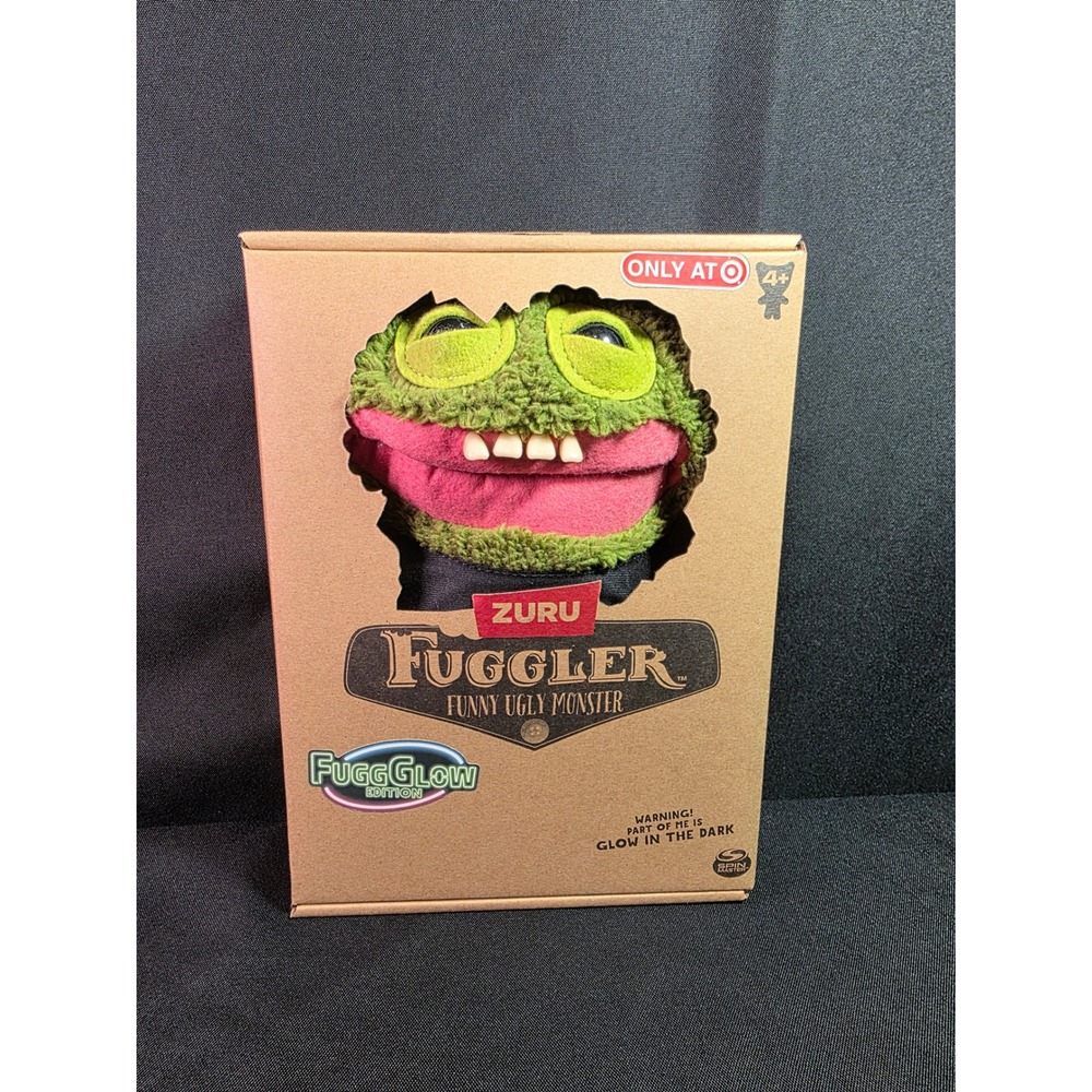 ZURU Fuggler Funny Ugly Monster "Fugg Glow" Edition Plush Toy 9.4 inches